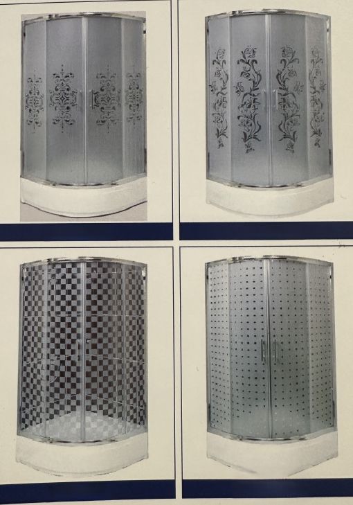 DUŞAKABİN TEMPERLİ CAM DESEN GÖRSEL 8820X